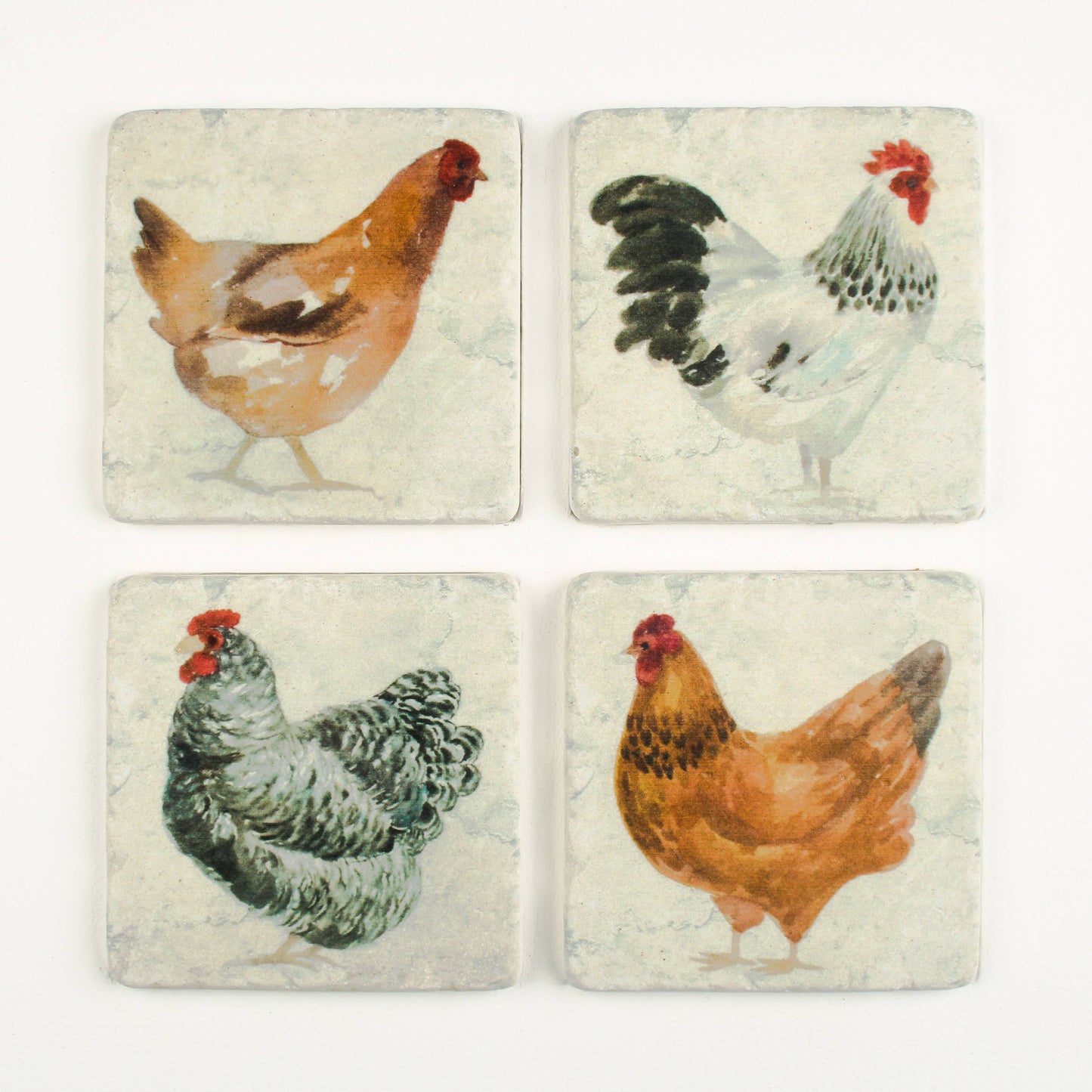 Coasters S/4 Chickens