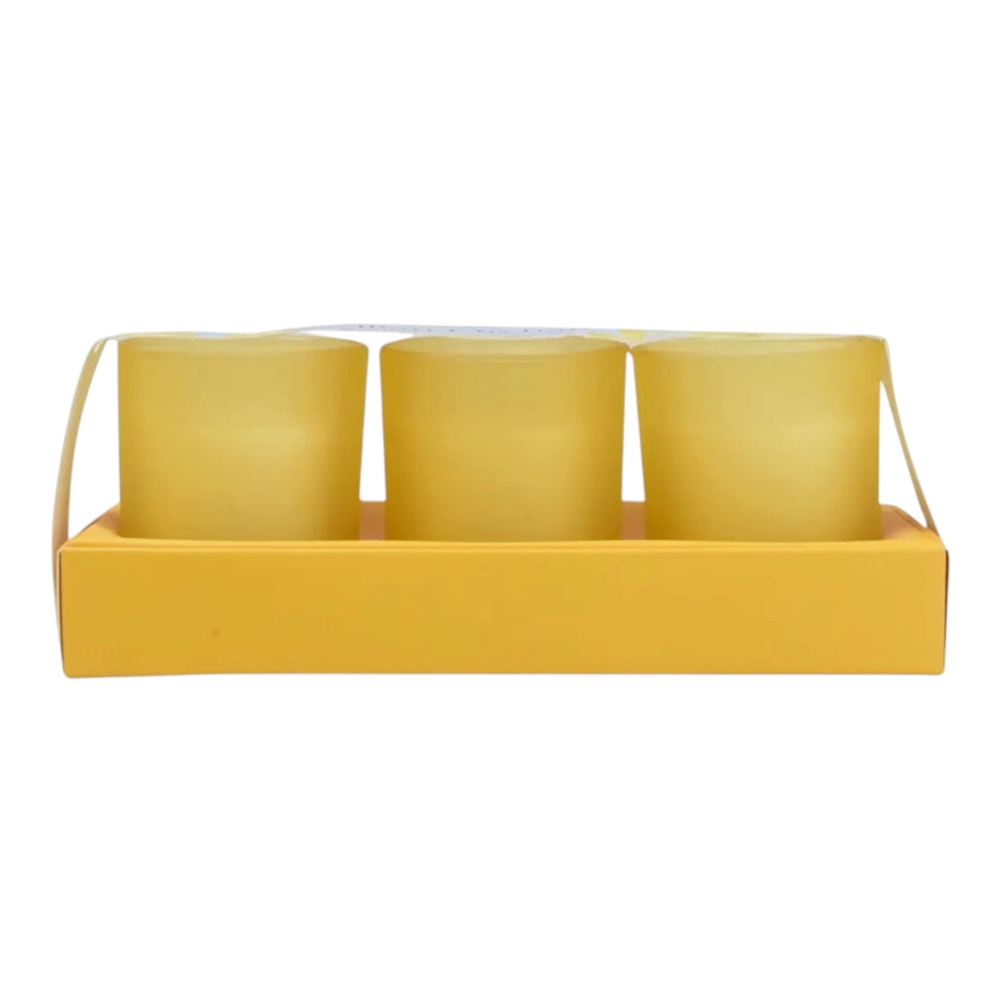 Sicilian Orchard S/3 Mini Votives with Lemon Grove Scent