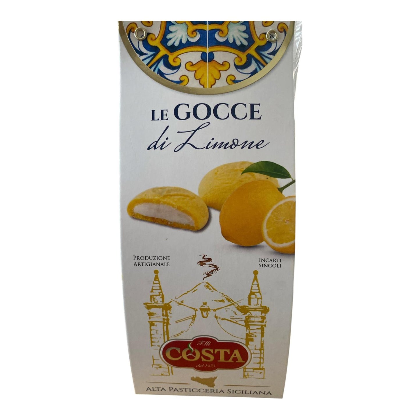 Gocce al Limone Lemon Sicilian biscut 120g