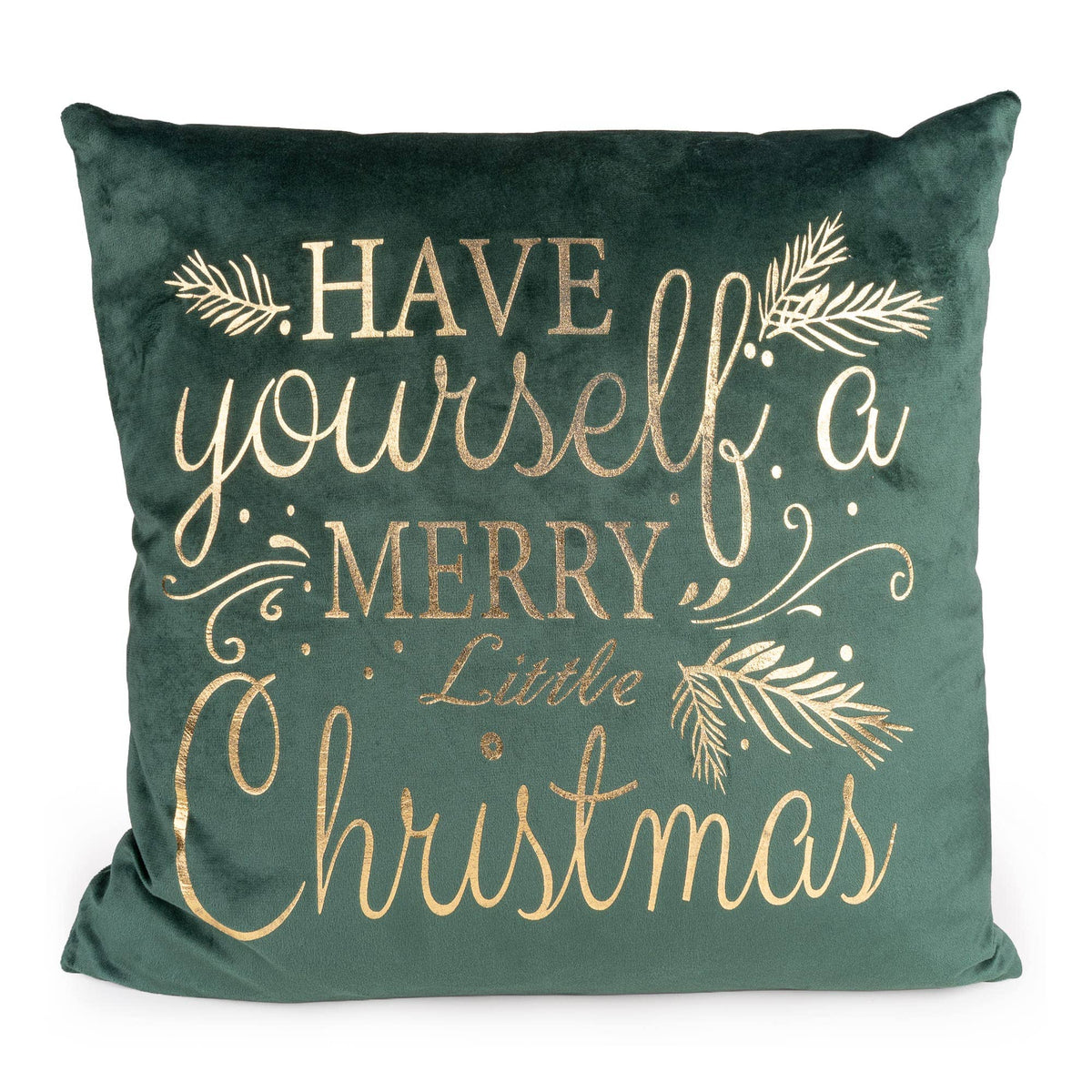 Square Velvet Cushion – “Have Yourself a Merry Little Christmas” 1pk