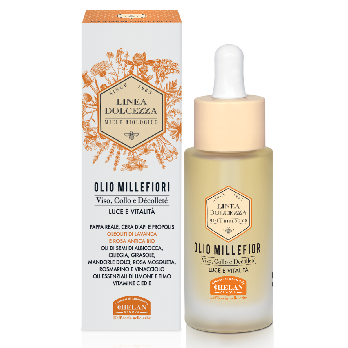 Helan LINEA DOLCEZZA - The richness of organic beehives Wildflower oil