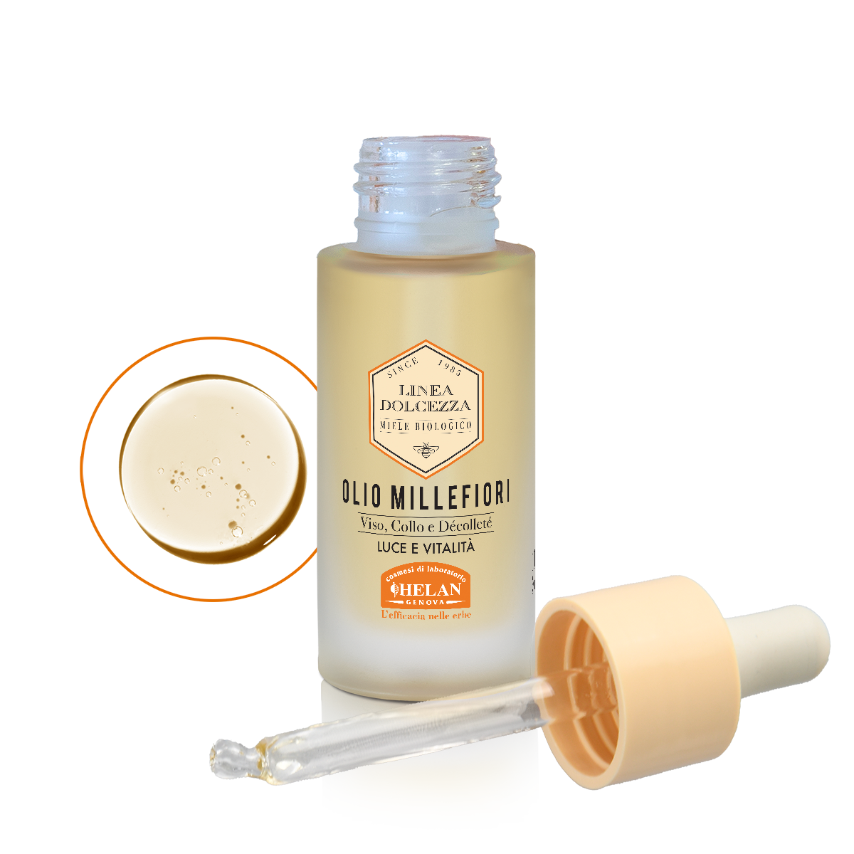 Helan LINEA DOLCEZZA - The richness of organic beehives Wildflower oil