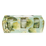 Set of 3 Votive Candles - Mint Leaf & Eucalyptus