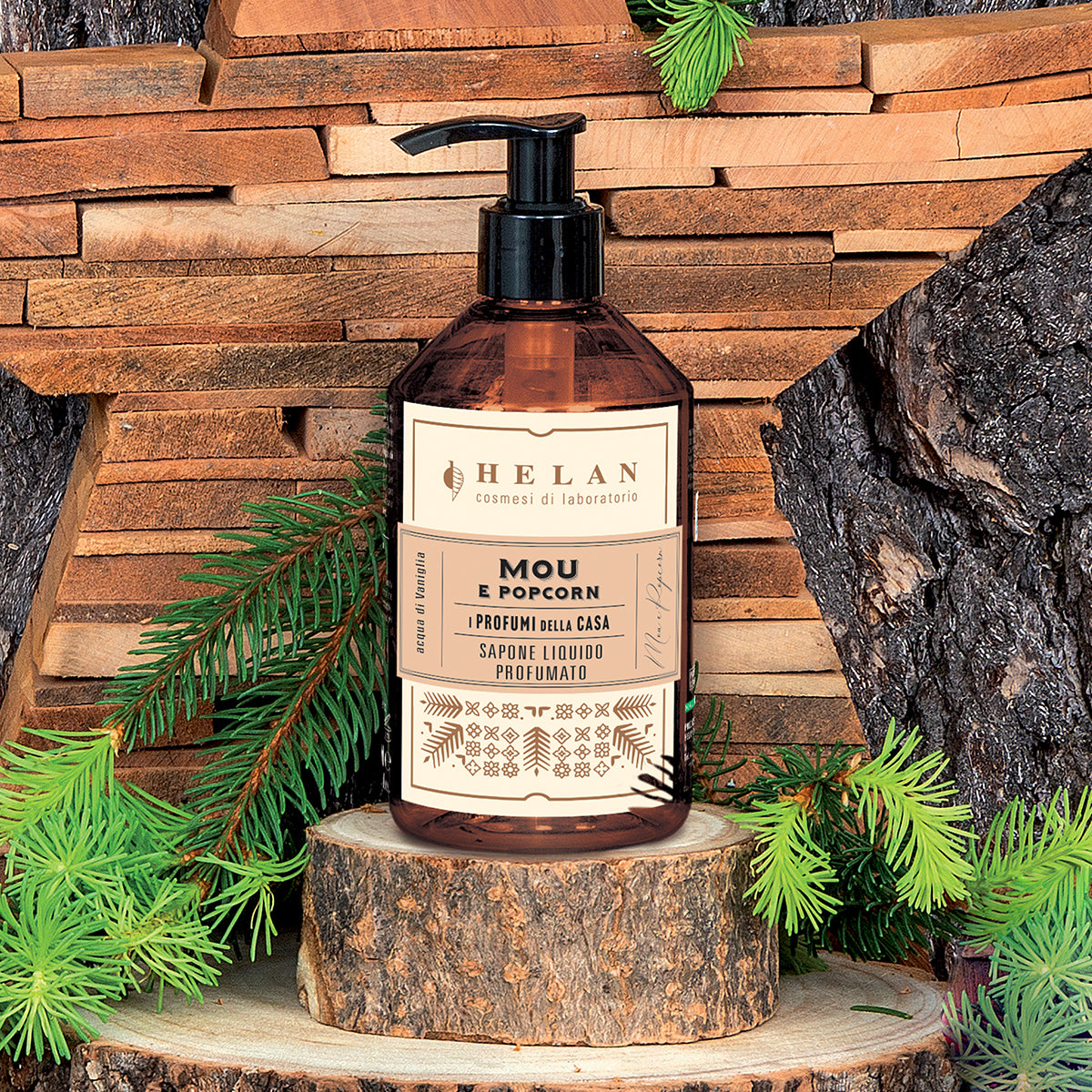 Helan MOU E POPCORN Scented Liquid Soap 300ml