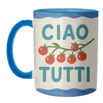 Mugs 'Ciao Tutti' by Ms Doodle: Mug Premium 11oz