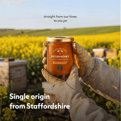 British Honey with Ceylon Cinnamon 240g