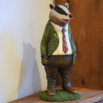 Mr Badger Resin Sculpture Wind in the Willows Outdoor Statue