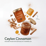 British Honey with Ceylon Cinnamon 240g