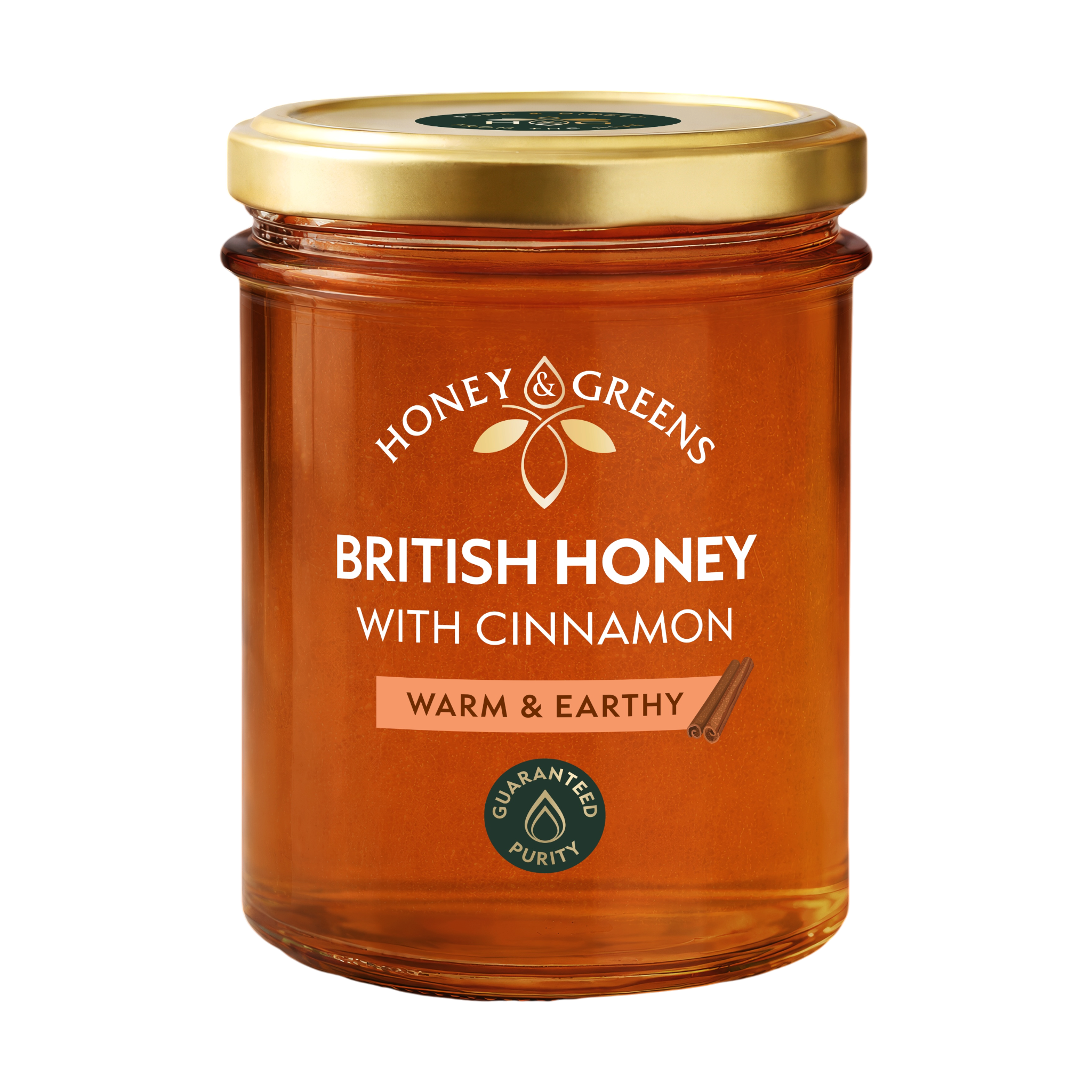 British Honey with Ceylon Cinnamon 240g