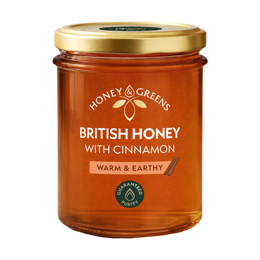 British Honey with Ceylon Cinnamon 240g