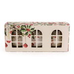 Set of 3 Votives - Ribbon & Bows in Cream
