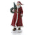 Christmas Large Resin Santa Ornament With Tree And Wreath
