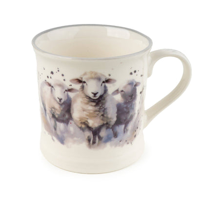 Tankard Mug - Country Sheep