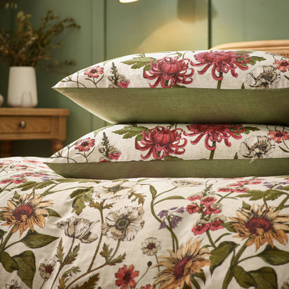 Wallflower Duvet Cover Set Natural: Natural