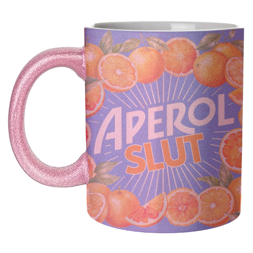 Mugs 'APEROL SLUT' by Lilly Rose: Mug Premium 10oz