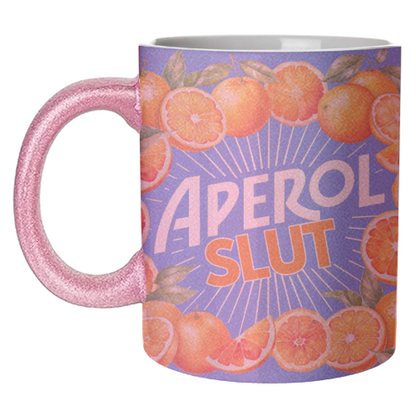 Mugs 'APEROL SLUT' by Lilly Rose: Mug Premium 10oz