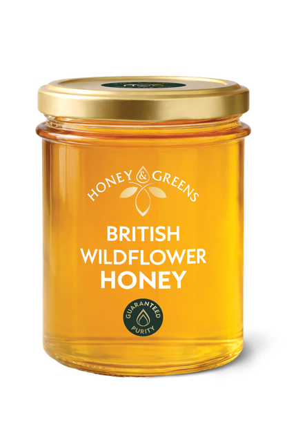 British Raw Wildflower Honey - Lab Tested & Certified