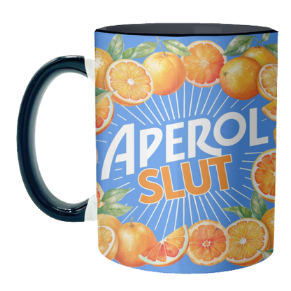 Mugs 'APEROL SLUT' by Lilly Rose: Mug Premium 10oz