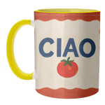 Mugs 'Ciao Tomato' by Ms Doodle: Mug Premium 11oz