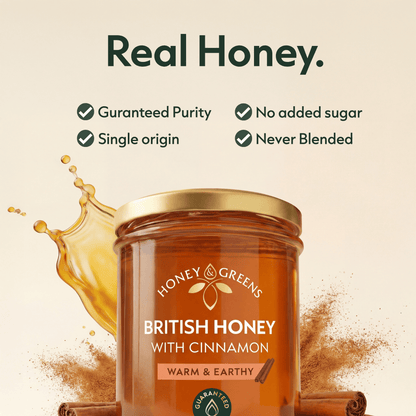 British Honey with Ceylon Cinnamon 240g