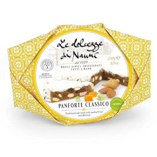 Panforte Classico 250gr fatto a mano Italia,Toscana