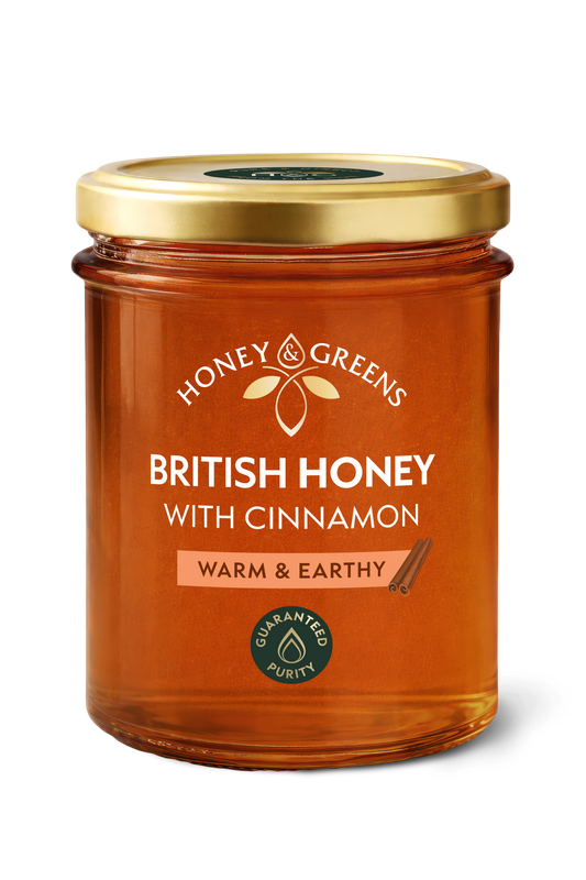 British Honey with Ceylon Cinnamon 240g