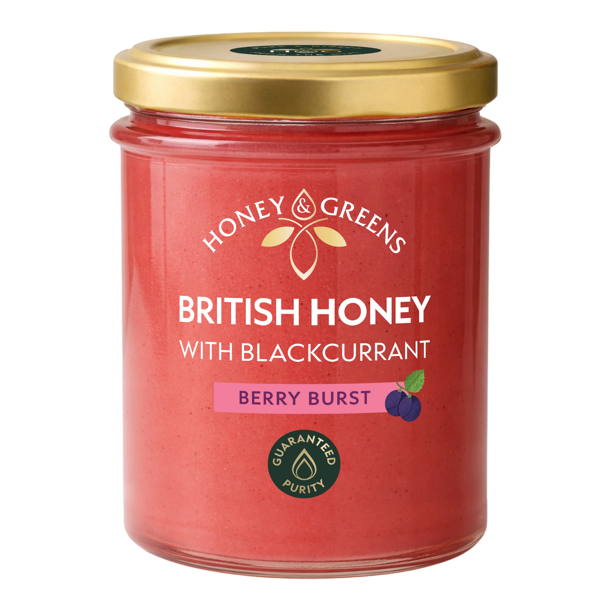 Blackcurrant Infused Honey – Raw British Honey (Healthy Jam)