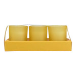 Sicilian Orchard S/3 Mini Votives with Lemon Grove Scent