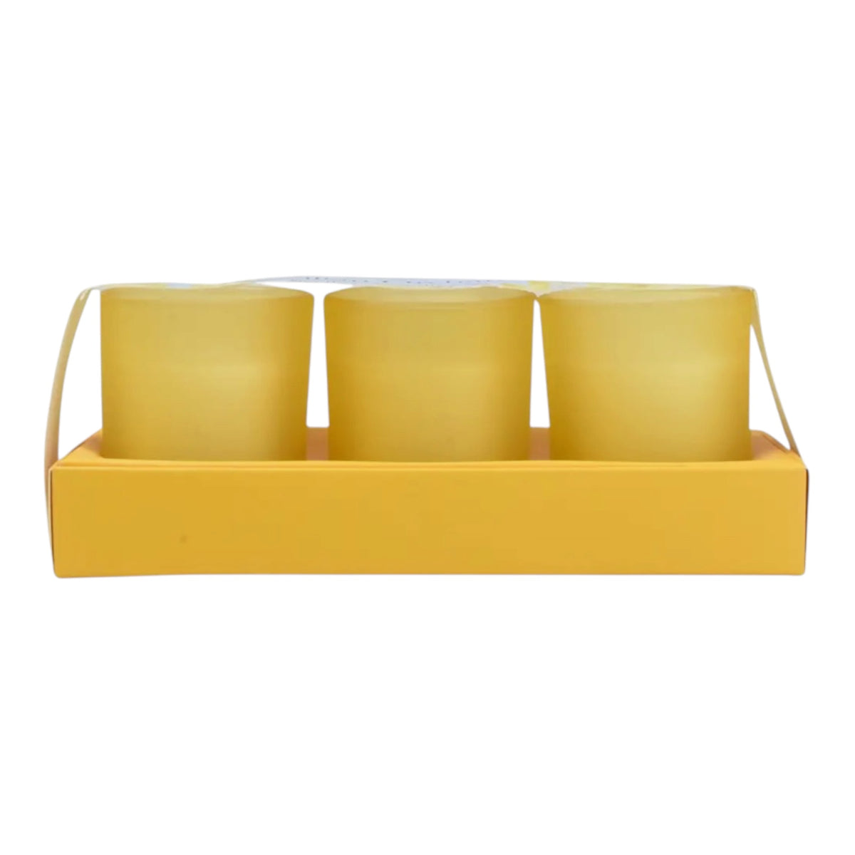 Sicilian Orchard S/3 Mini Votives with Lemon Grove Scent