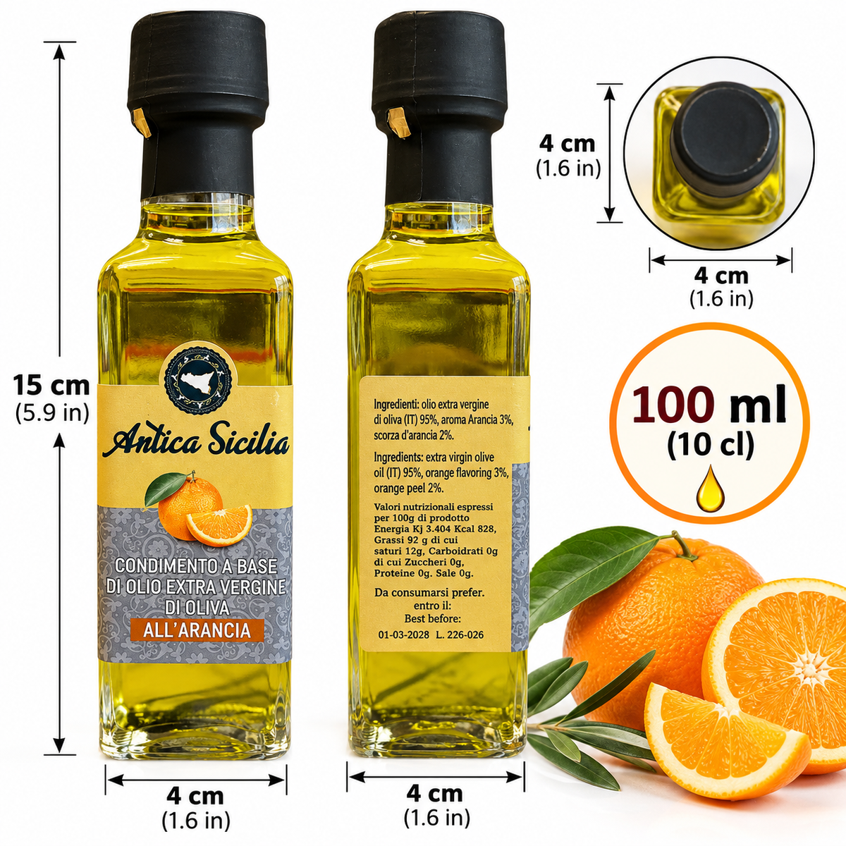 Extra Virgin Olive Oil with Orange