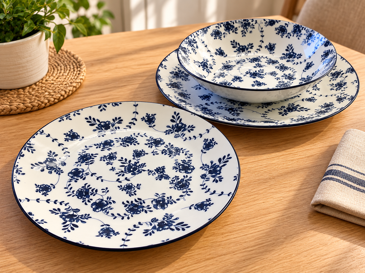 Set 12 dinner plates