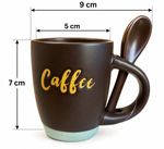 Espresso Coffee Cup with Spoon