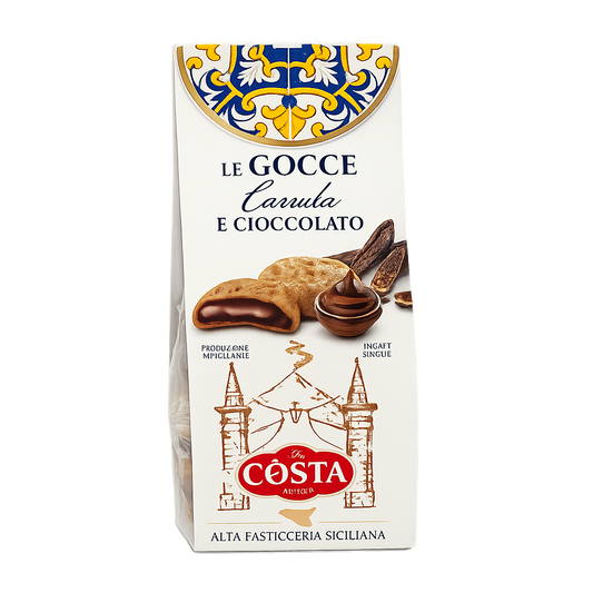 Gocce cioccolato dell'Etna Chocolate Sicilian Biscuit 120g