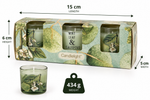Set of 3 Votive Candles - Mint Leaf & Eucalyptus