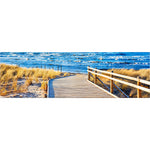Panoramic Beach Boardwalk Wall Art