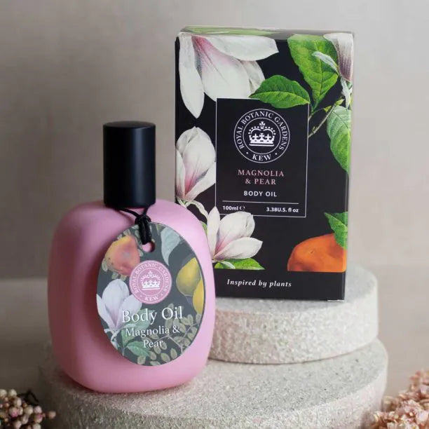 Kew Gardens Magnolia and Pear Body Oil