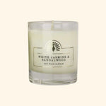 Signature White Jasmine and Sandalwood Scented Candle