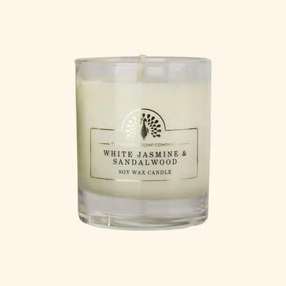 Signature White Jasmine and Sandalwood Scented Candle