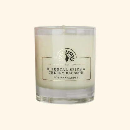 Signature Oriental Spice and Cherry Blossom Scented Candle