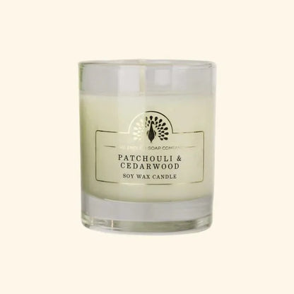 Signature Patchouli and Cedarwood Scented Candle