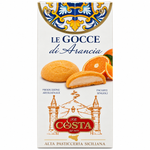 Gocce alla crema d'arancia - Orange Sicilian Biscuit 120g