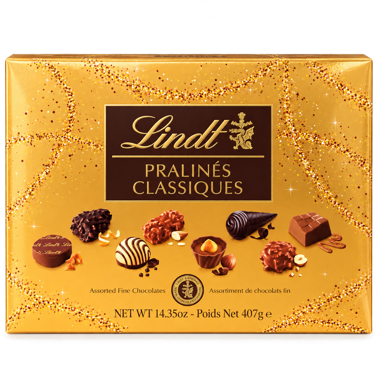 Lindt Pralinés Classiques Assorted Chocolates 407g