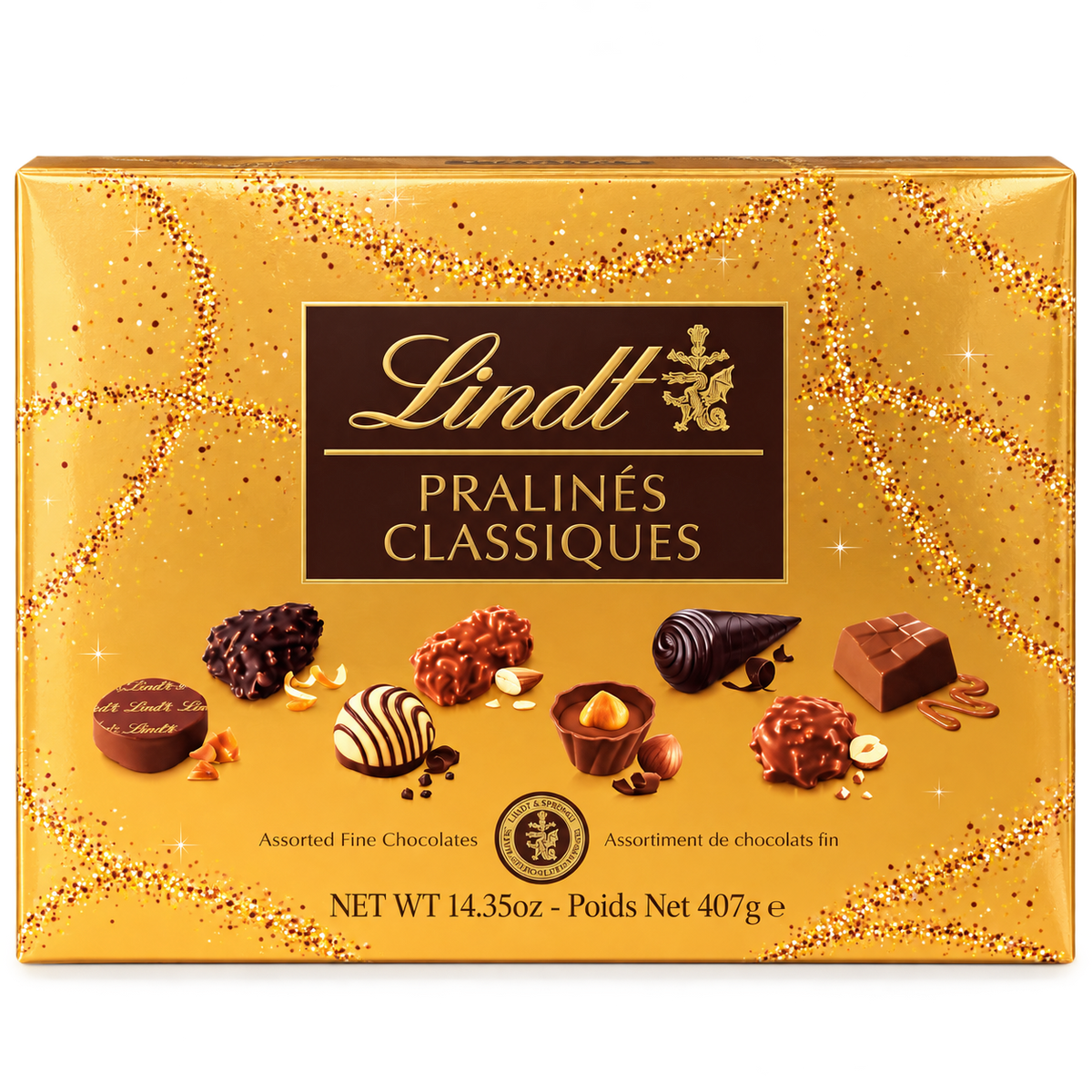 Lindt Pralinés Classiques Assorted Chocolates 407g