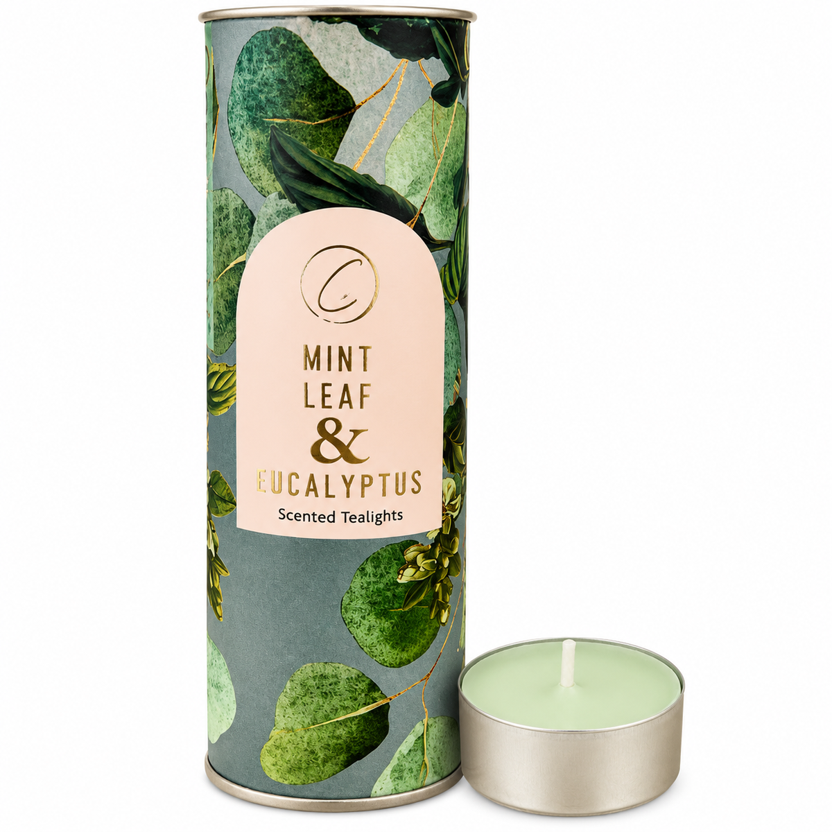 9 Pack Tealights - Mint Leaf & Eucalyptus
