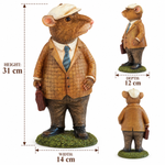 Mr Ratty Resin Sculpture Wind in the Willows Outdoor Statue