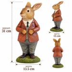 Mr Peter Rabbit Resin Ornament Garden Outdoor/Indoor Statue