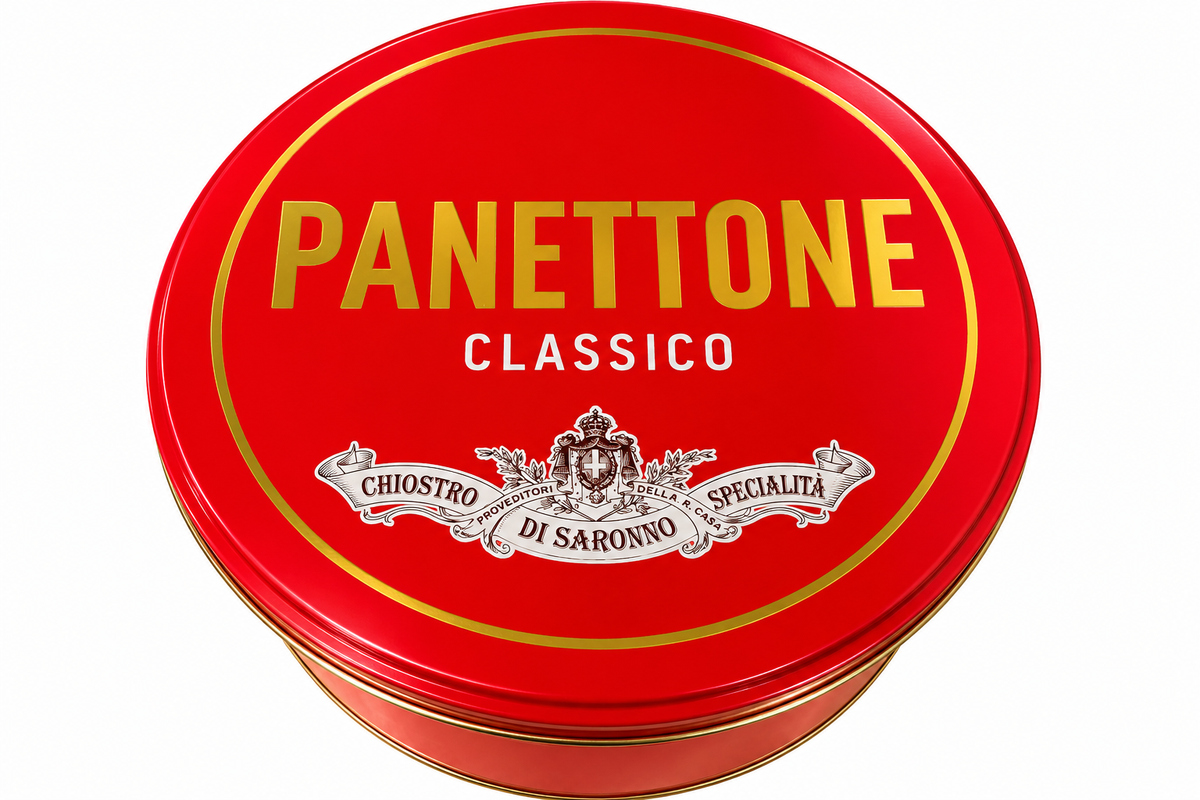 Chiostro di Saronno Panettone Classico 1kg – Decorative Tin