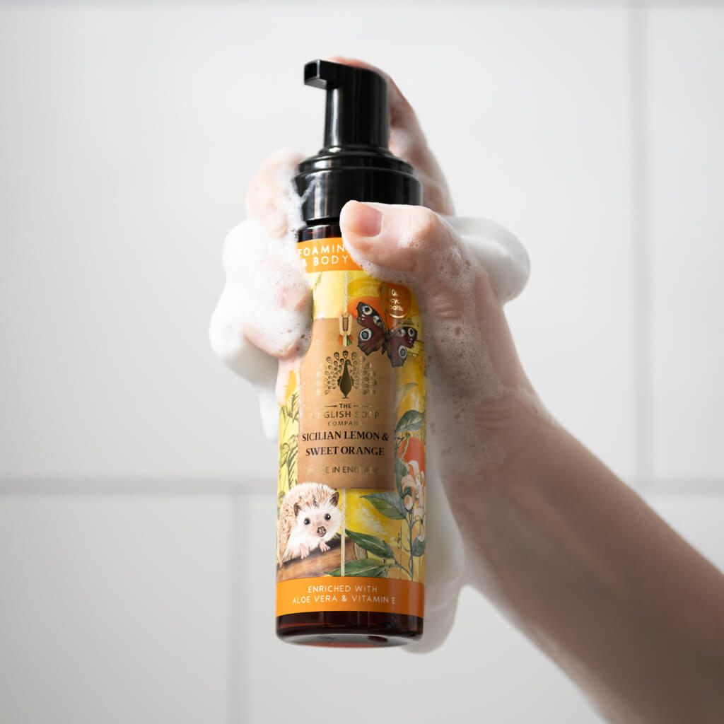 Anniversary Sicilian Lemon and Sweet Orange Foaming Hand and Body Wash