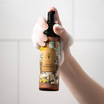 Anniversary Indian Sandalwood Foaming Hand and Body Wash