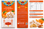 Paste di Mandorla all'arancia - Sicilian almond and orange biscuit 120g